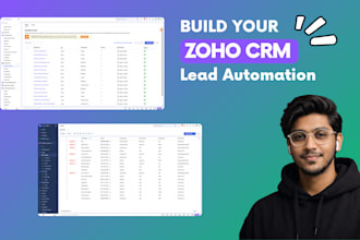 build a CRM lead capture and follow up automation system