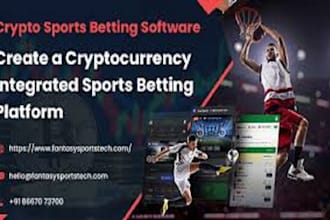 develop gamble website, sport app, crypto bet app, website