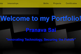 create a modern portfolio website at affordable price