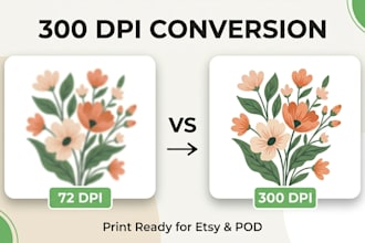 convert images to 300 dpi for etsy and pod