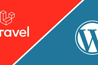 convert wordpress to custom PHP laravel