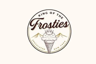 design food brand logo for family owned ice cream shop