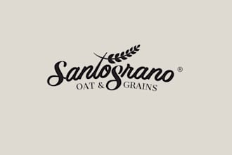 design modern food brand logo