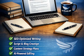 write concise pitch blurbs and creative taglines for your brand