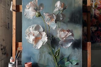 design custom oil painting landscape and nature art