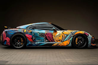 unique vehicle wrap for you
