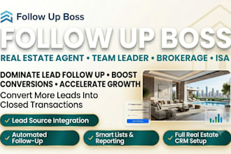 real estate crm follow up boss crm, real estate marketing, real estate website