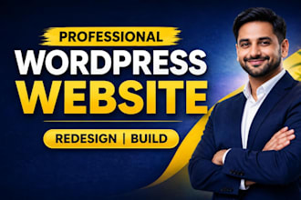 develop small business wordpress website