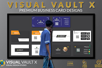 design modern corporate business card and stationery