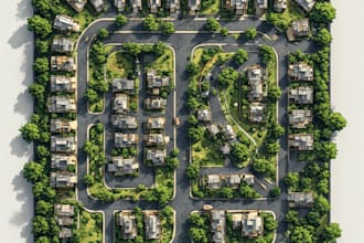 design professional plat and plot layout maps