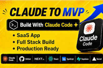 claude code developer claude code app developer full stack saas mvp web app ai