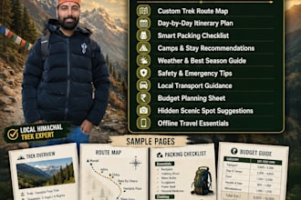 create a custom himachal trekking itinerary and safety blueprint