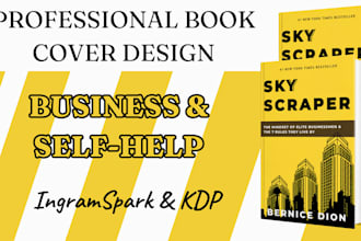 professional front spine back cover book design ingramspark book cover designer