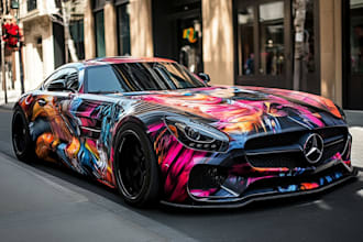 unique vehicle wrap for you