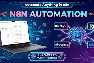 build n8n automation, ai agent, n8n workflow, call agent, ai automation expert