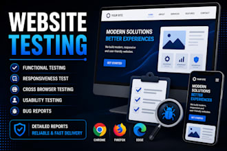 test your website for bugs usability and responsiveness