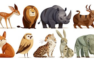 draw animal vector from your pet