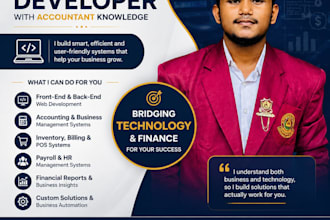 develop software with accounting knowledge
