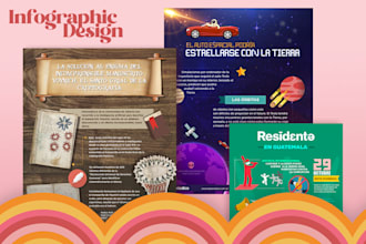 design high quality infographics and data visualization