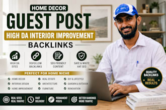 do home decore guest post on da 70 interior  design backlinks