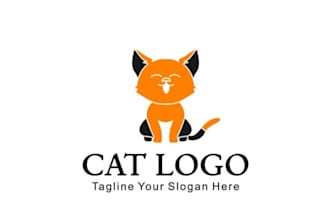 design modern pet,dog,cat and animal logo