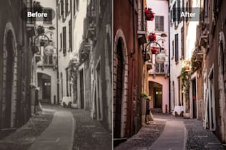 urgently colorize old damage photo, fix blurry picture, and image restoration