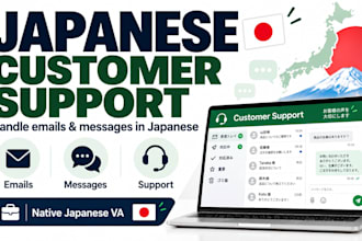 handle japanese customer support emails and messages