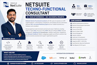 do netsuite configuration, technical scripts and customizations