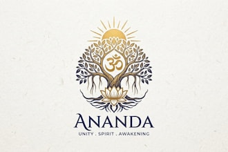 design a meaningful spiritual indian inspired logo for your brand