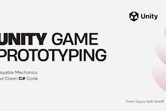 build a unity game prototype