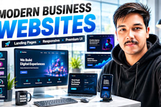 design modern business websites