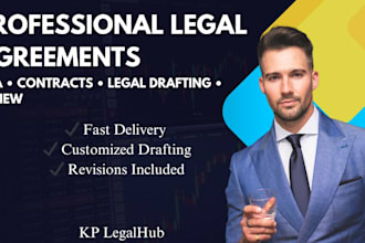 draft nda contracts and legal agreements professionally
