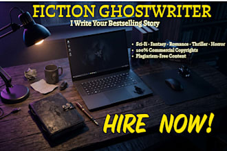 be your ebook ghostwriter for creative stories