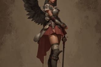 design stunning characters and artwork for book