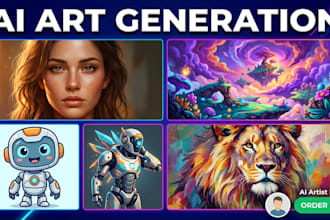 create realistic ai art and portraits