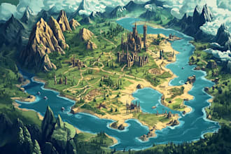 do you rpg fantasy map