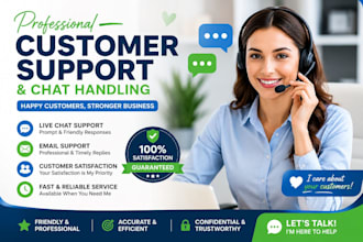 handle customer support emails chats and whatsapp