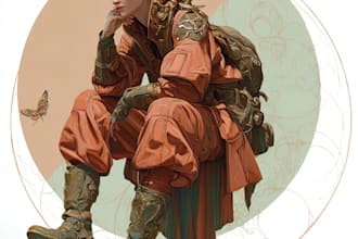 design stunning characters and artwork for book