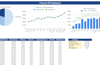 build a financial forecast, business plan and budget model