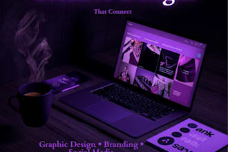 create aesthetic ai social media posts and designs