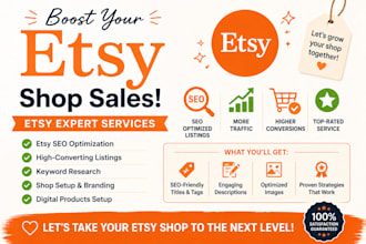 be your etsy virtual assistant and etsy shop manager