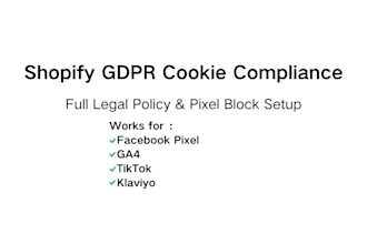 gdpr ccpa cookie compliance setup  privacy policy for shopify