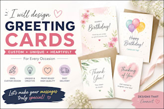 create custom invitation and greeting cards