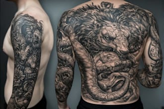 design professional creative tattoo design