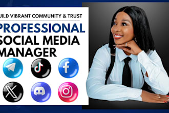be your crypto social media manager professionally