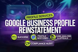 reinstate your suspended google business profile and fix verification issues