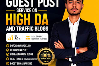 provide guest posting service on high da blogs