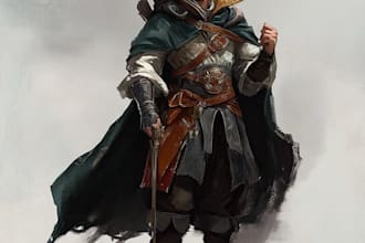 make a dd art and dnd character art