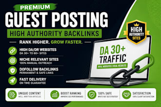 do guest posting and link building for SEO