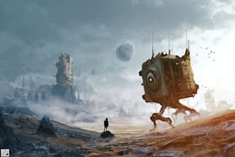 design sci fi illustration and sci fi sci fi illustration